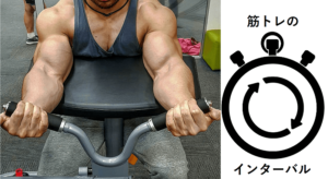 筋トレのインターバル