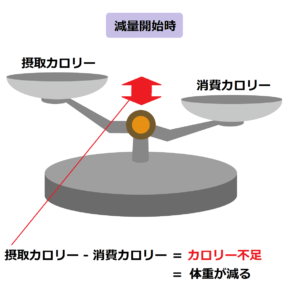 減量の停滞期